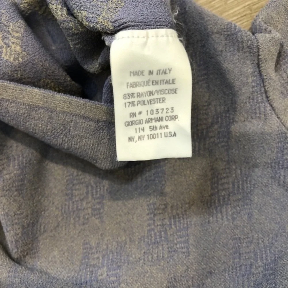 ARMANI COLLEZIONI  stretch jersey top size 10 - Picture 8 of 9